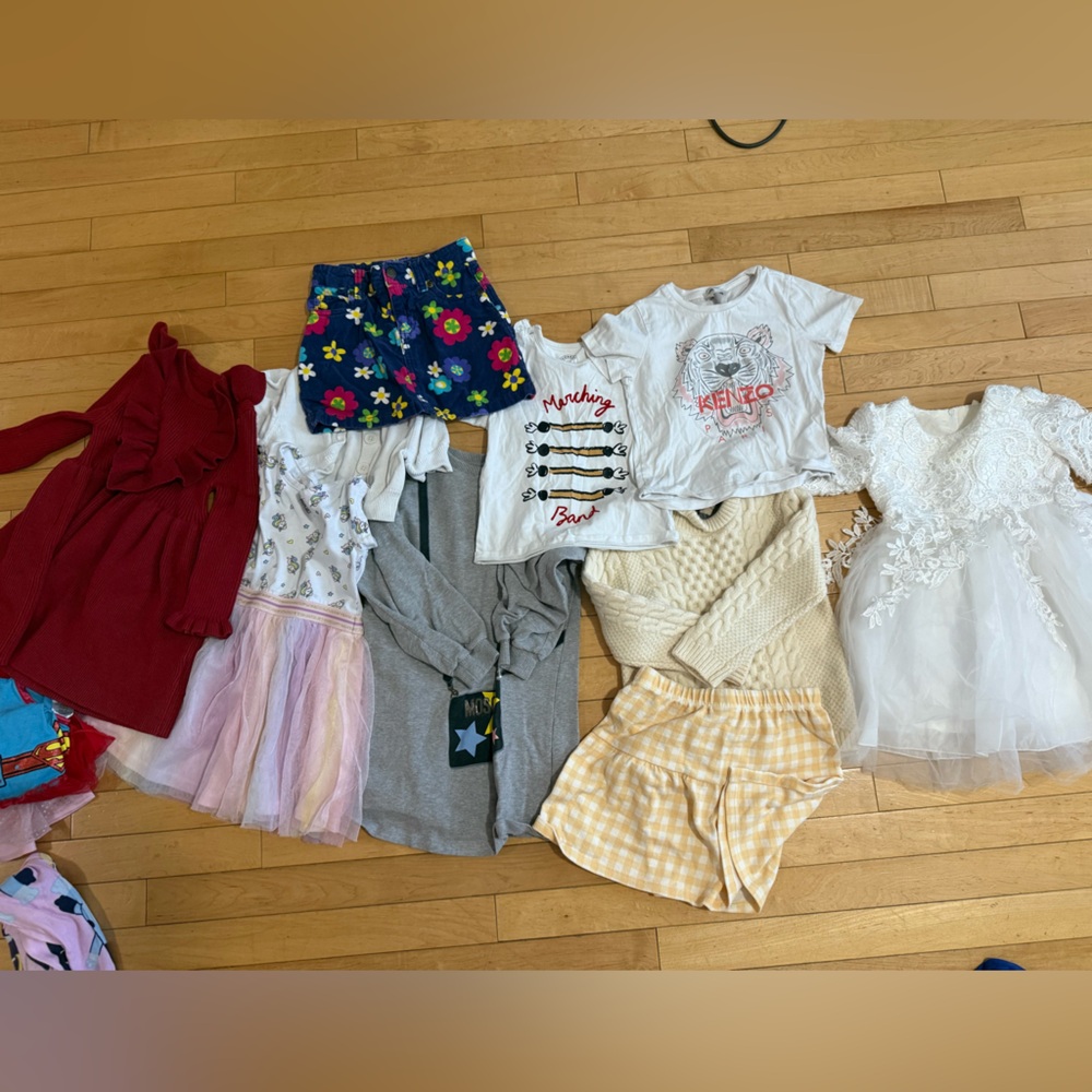 Toddler girl 3t bundle (burberry,kenzo etc.)